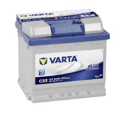 Bateria Varta C22 12v 52ah 470 552400047
