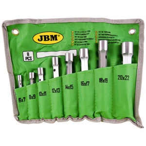 JBM Set de 8 llaves de tubo – 53420