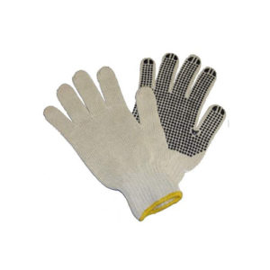 JBM Guante de hilo de algodón con la palma reforzada de puntitos – 51785