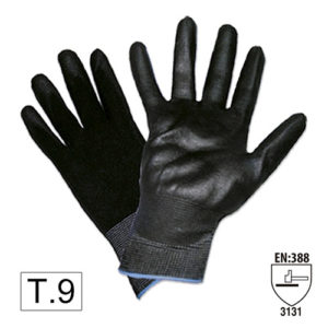 JBM Guantes con la palma reforzada de poliuretano t.9 – 51642N